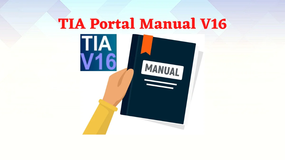 Tia Portal Manual V16 Pdf